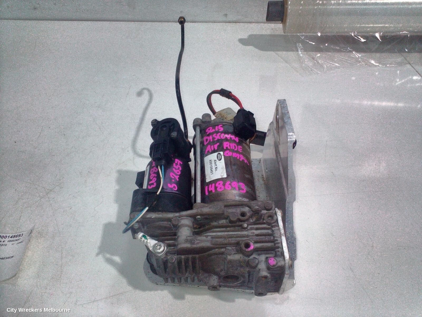 LAND ROVER DISCOVERY 2015 Air Ride Compressor