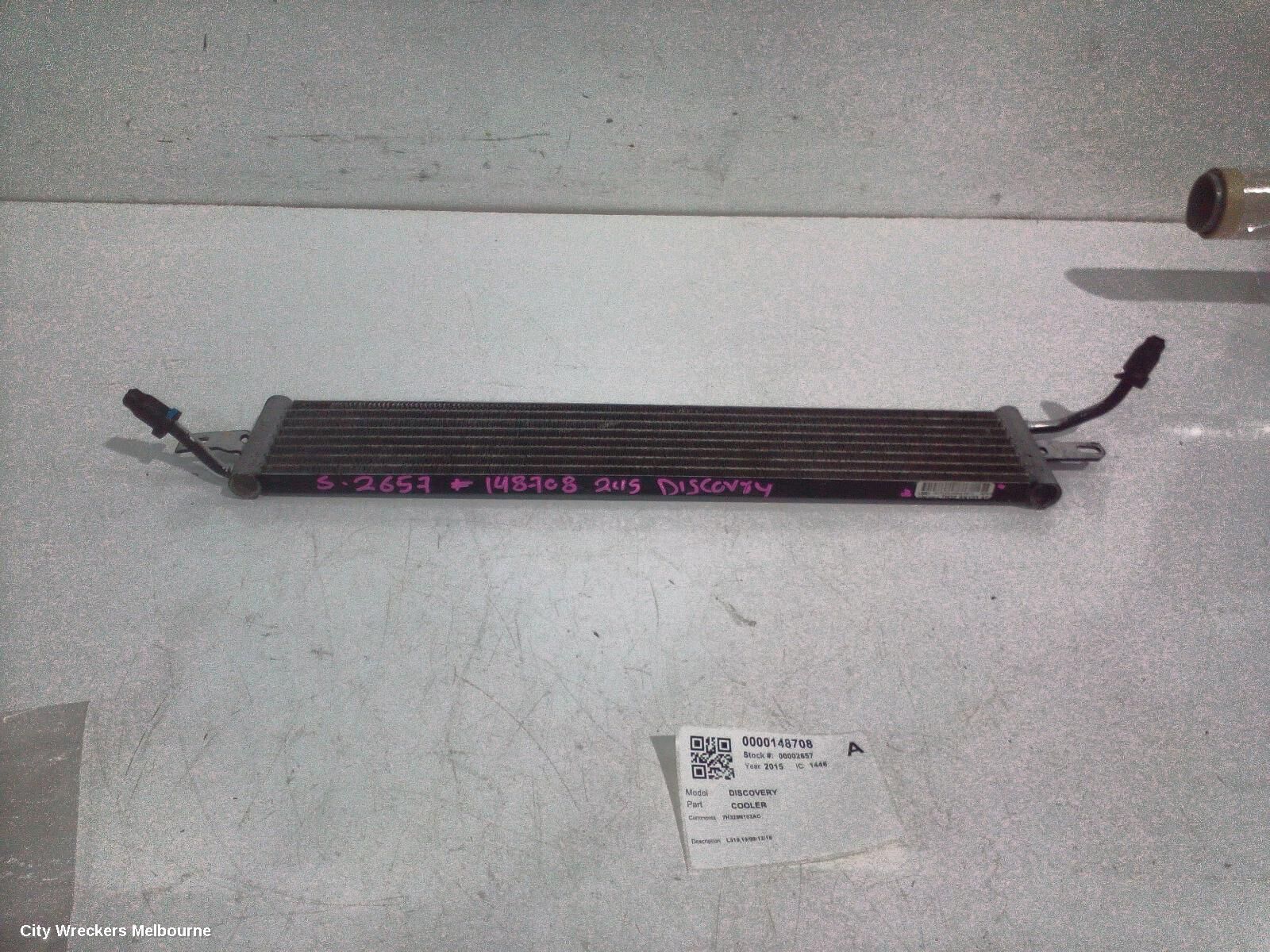 LAND ROVER DISCOVERY 2015 Cooler