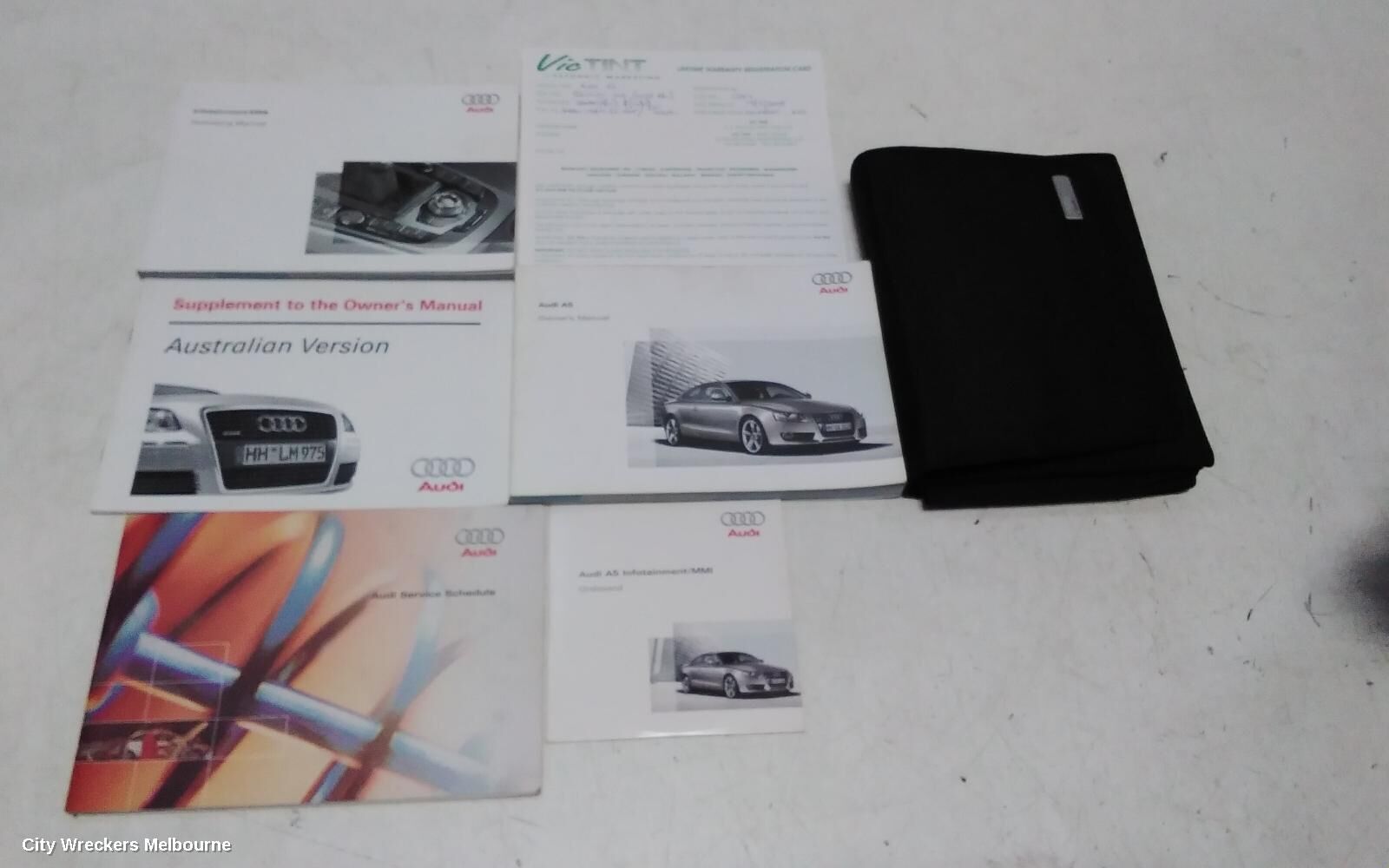 AUDI A5 2008 Owners Handbook