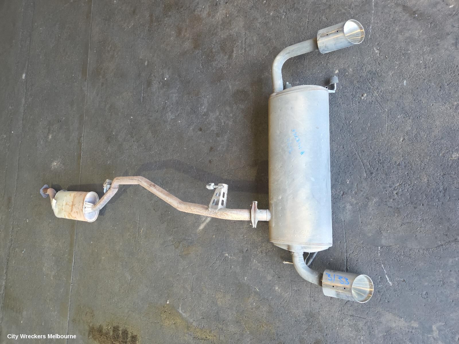 NISSAN MURANO 2009 Exhaust System
