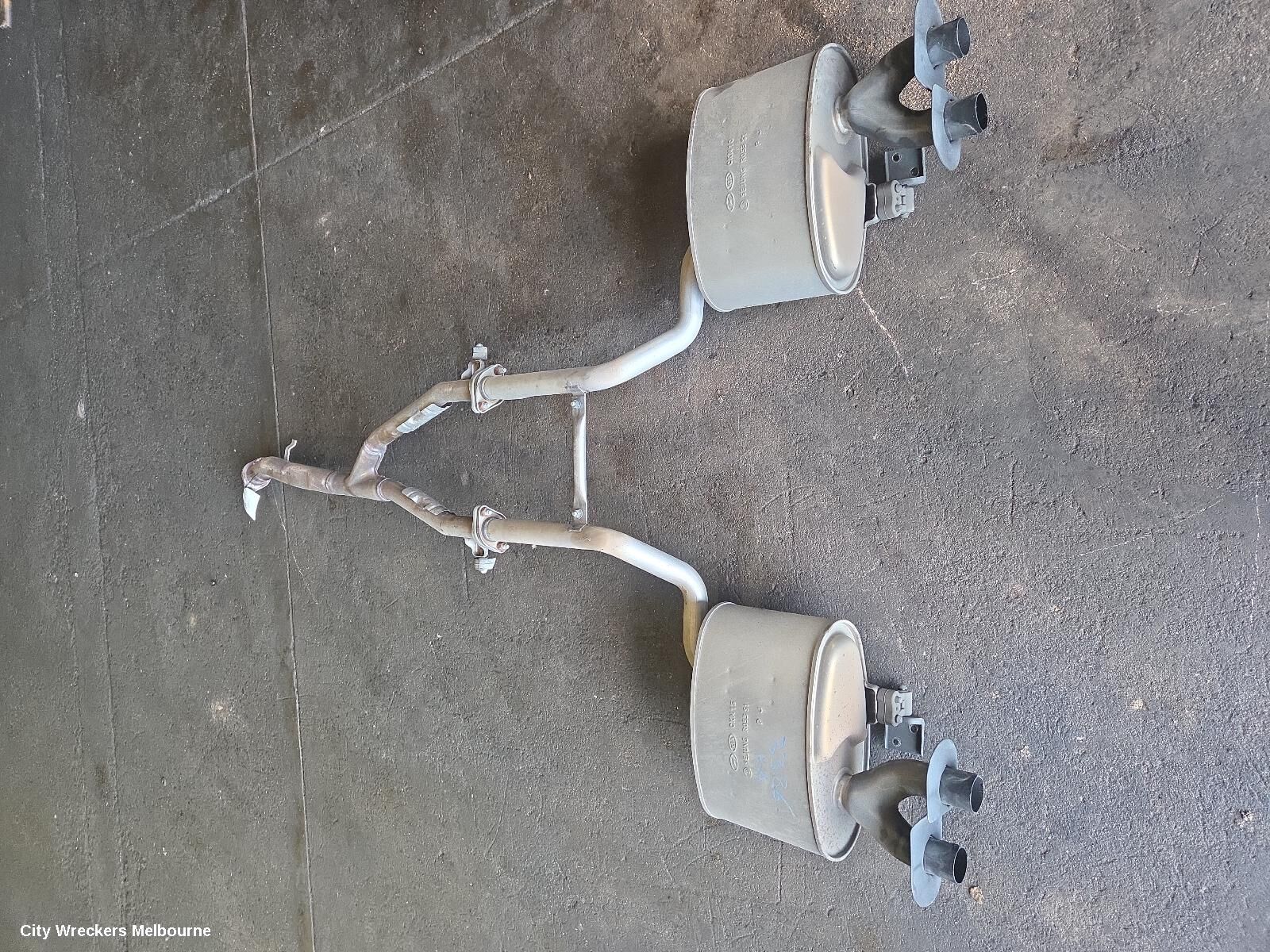 KIA STINGER 2021 Exhaust System