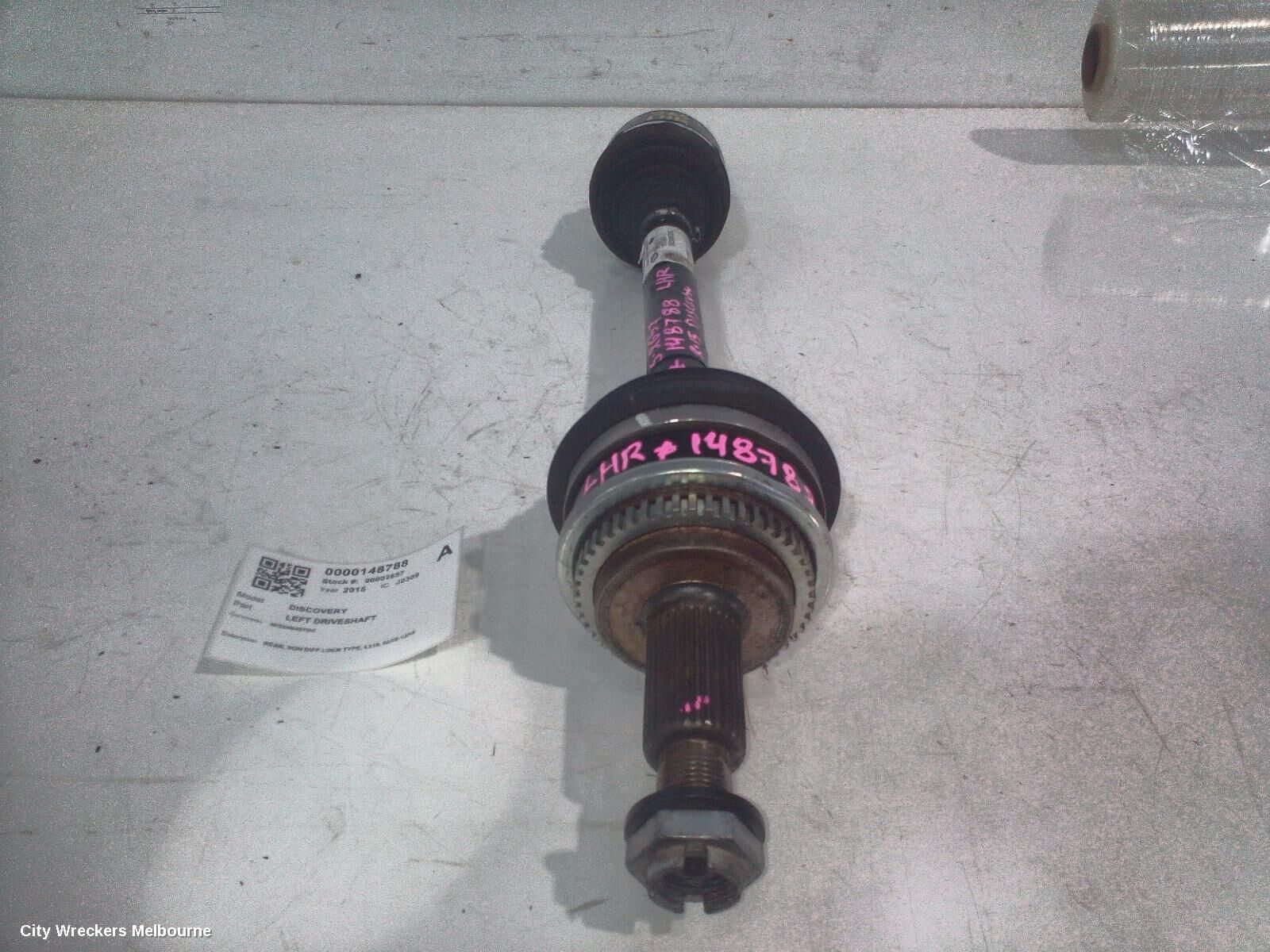 LAND ROVER DISCOVERY 2015 Left Driveshaft