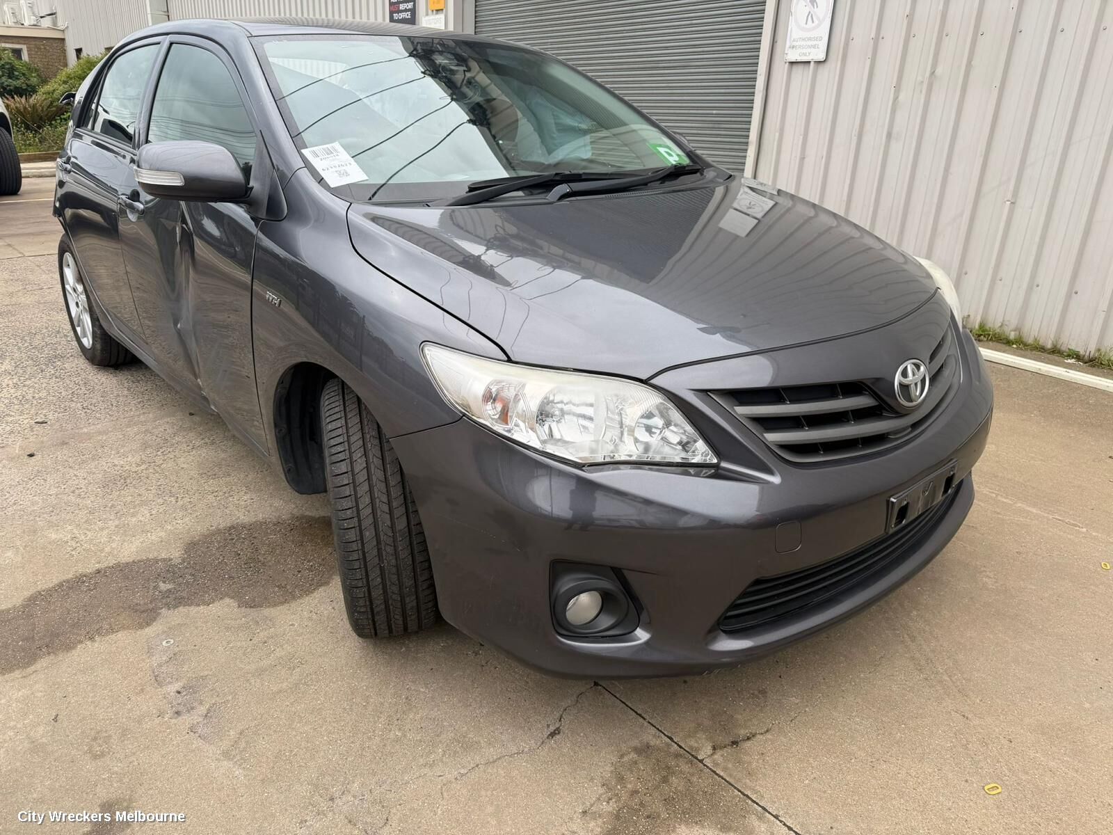 TOYOTA COROLLA 2011 A/C Condenser