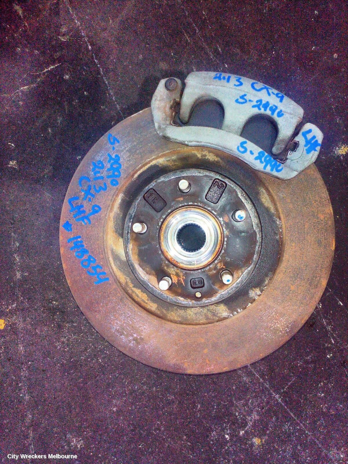 MAZDA CX9 2013 Left Front Hub Assembly