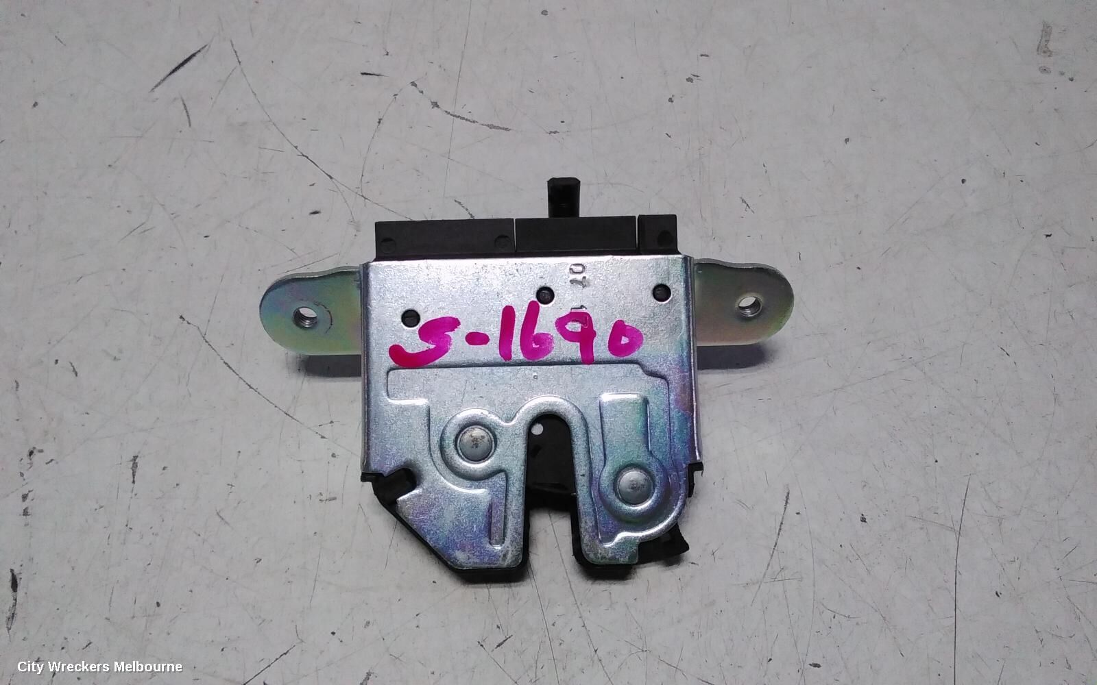HOLDEN ASTRA 2018 Door/Boot/Gate Lock, TAILGATE LOCK, BK, 5DR HATCH, 09/16-