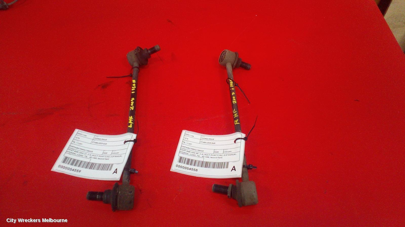 HYUNDAI ILOAD/IMAX 2008 Stabiliser Bar