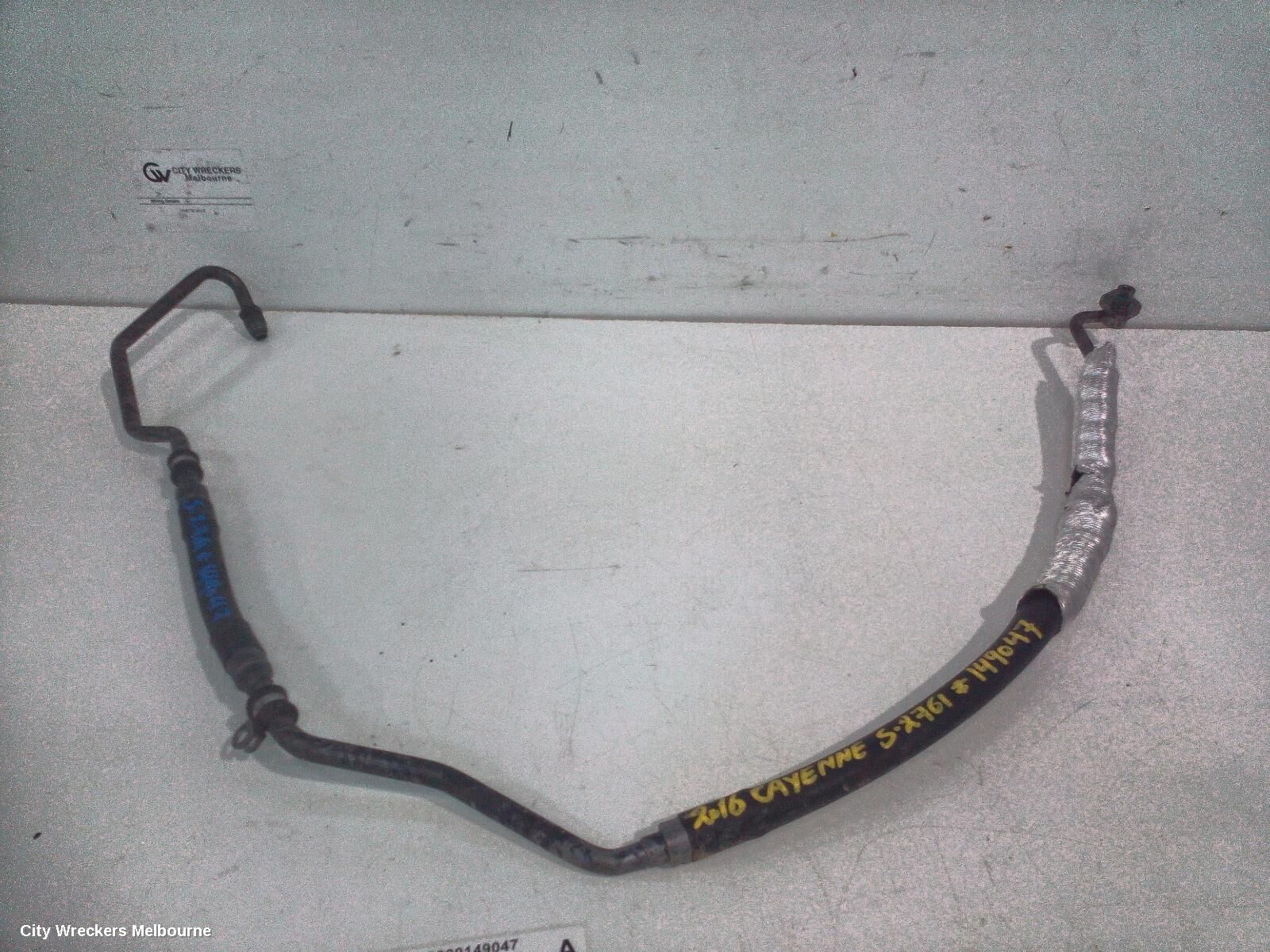 PORSCHE CAYENNE 2016 Power Steer Hose