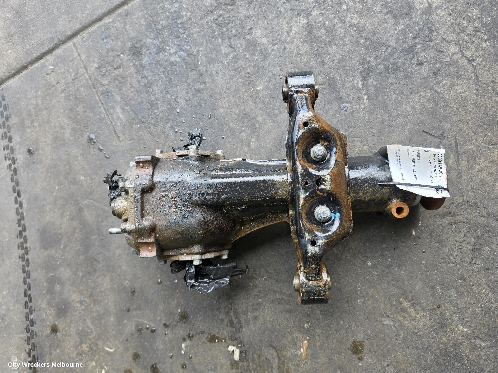 SUBARU FORESTER 2016 Differential Centre