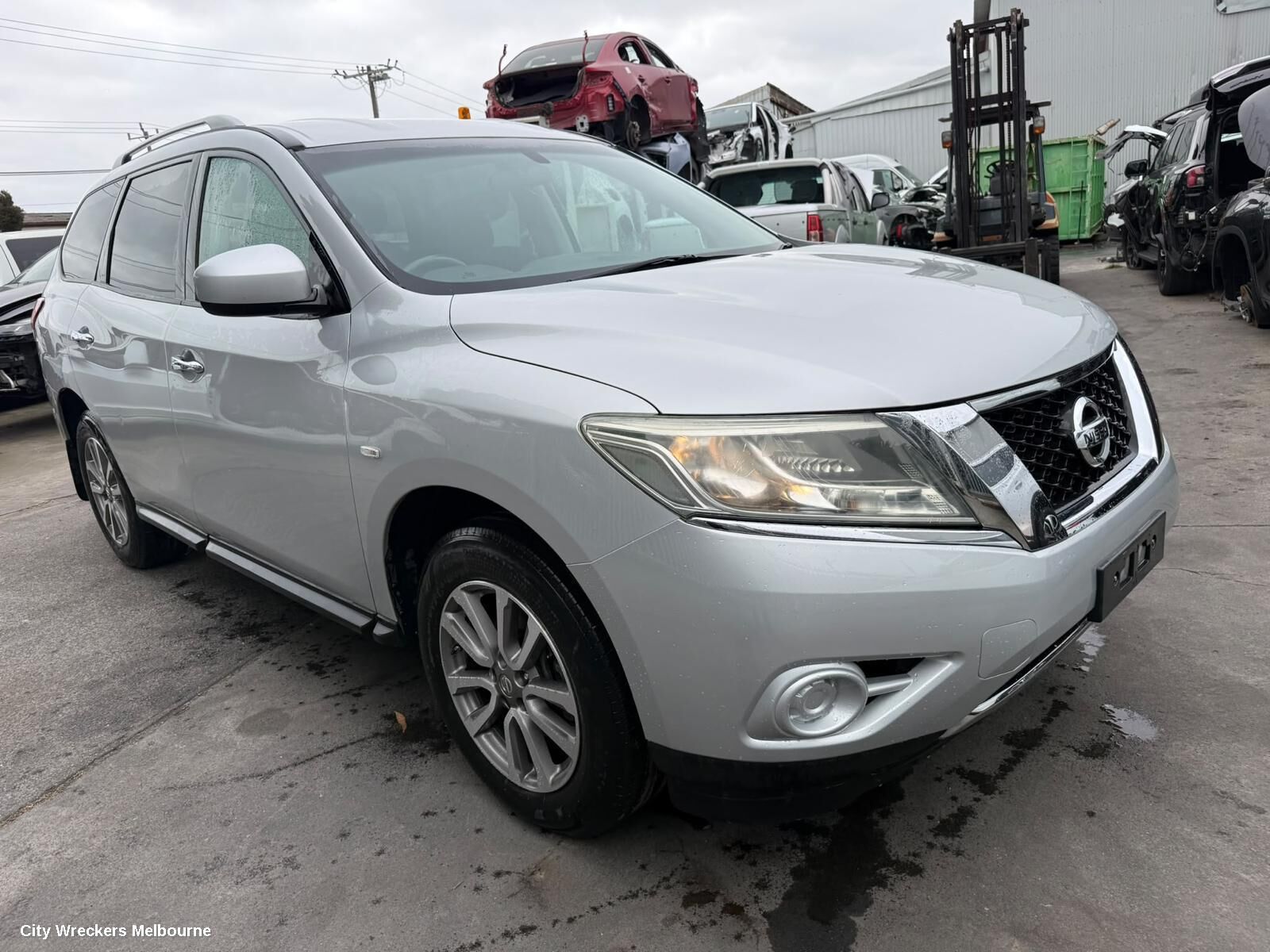 NISSAN PATHFINDER 2015 Door/Boot/Gate Lock, LEFT REAR DOOR LOCK, R52, 06/13-04/21