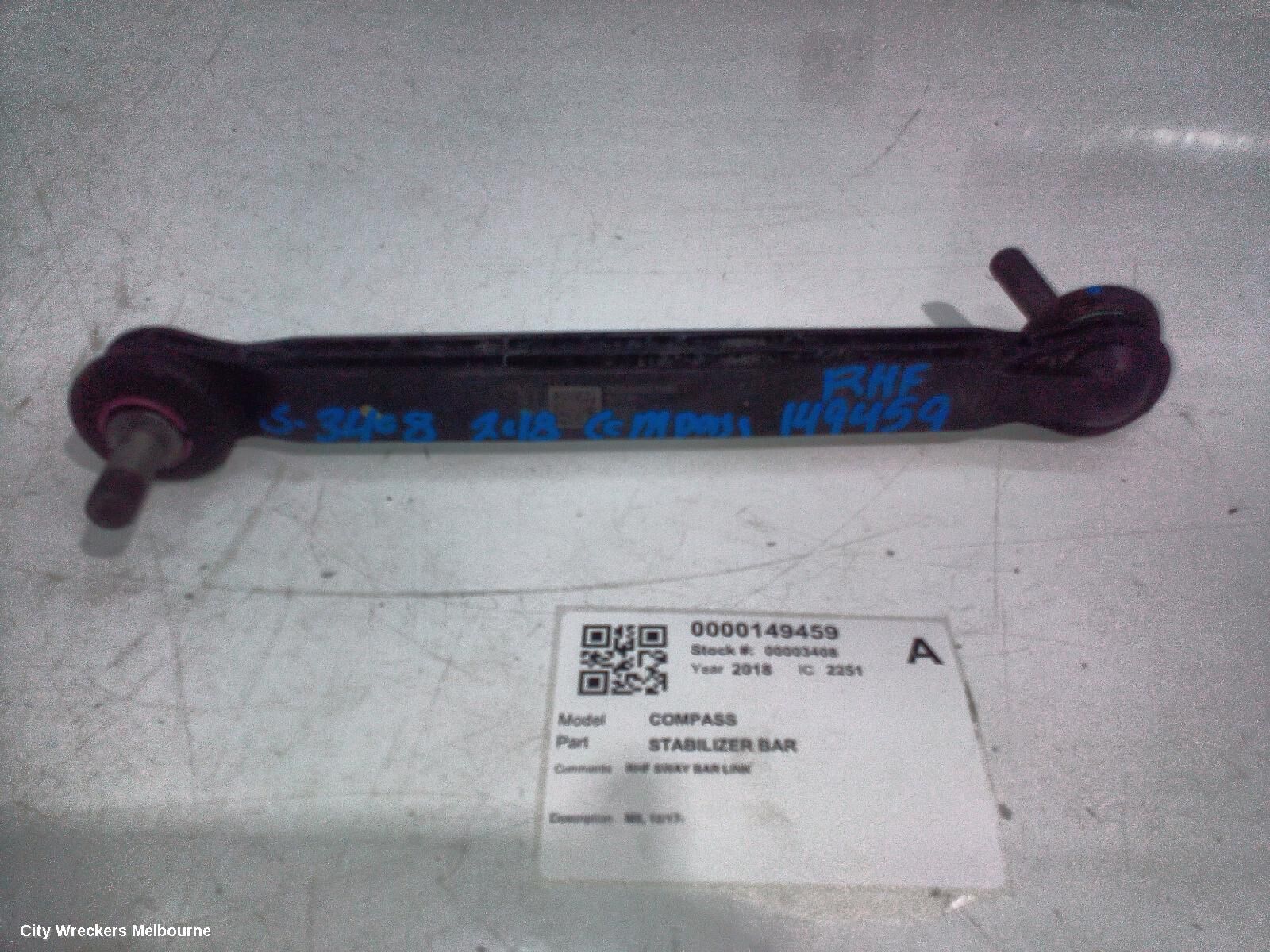 JEEP COMPASS 2018 Stabiliser Bar