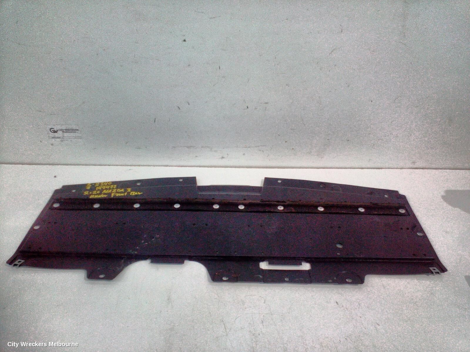 MAZDA 3, BP, 03/19-, UNDER BUMPER TRAY: 149477