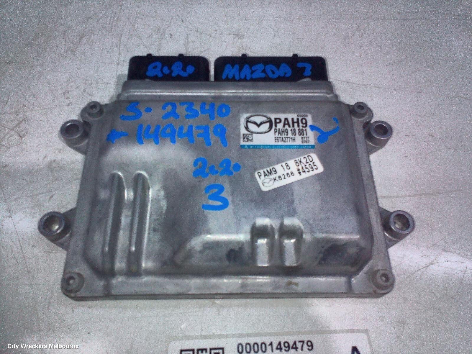 MAZDA 3 2020 Ecu