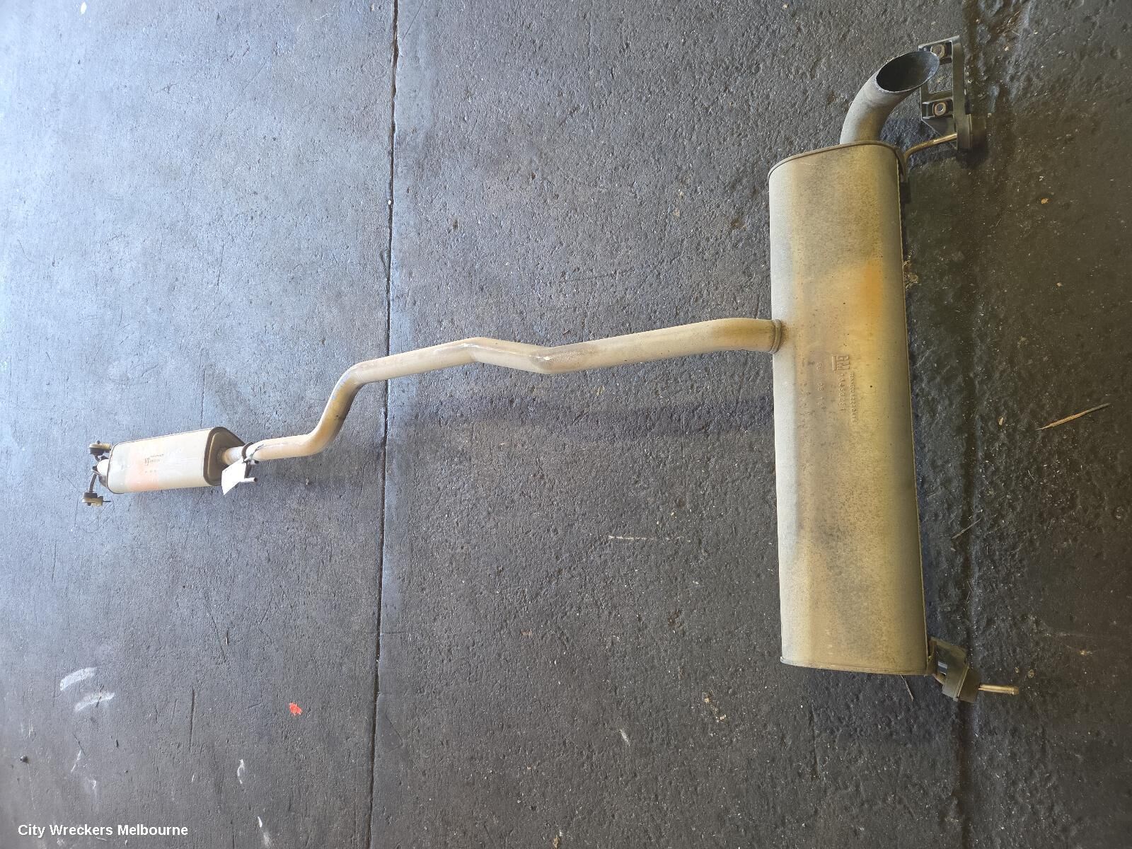 HOLDEN ASTRA 2017 Exhaust System