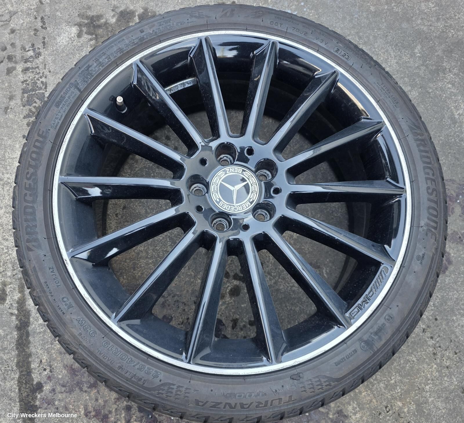 MERCEDES CLA CLASS 2018 Wheel Mag