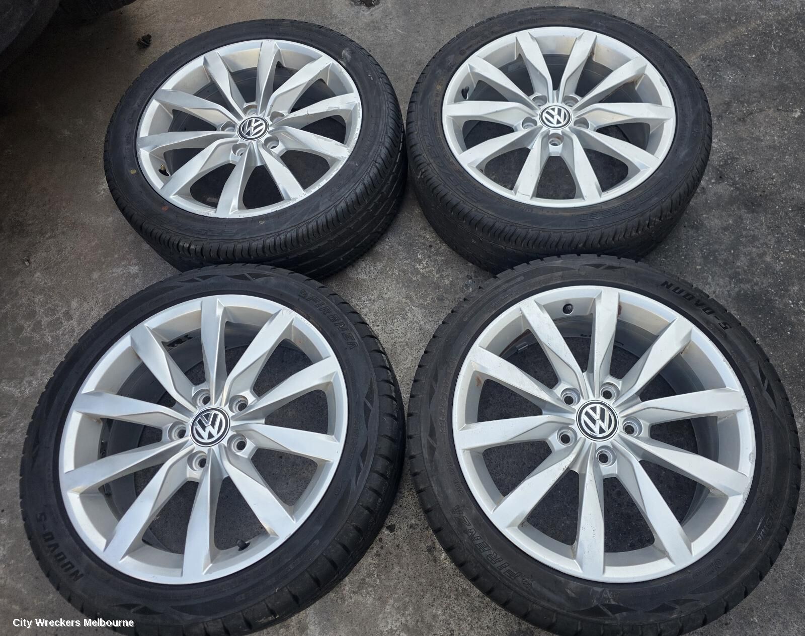 VOLKSWAGEN GOLF 2018 Wheel Mag