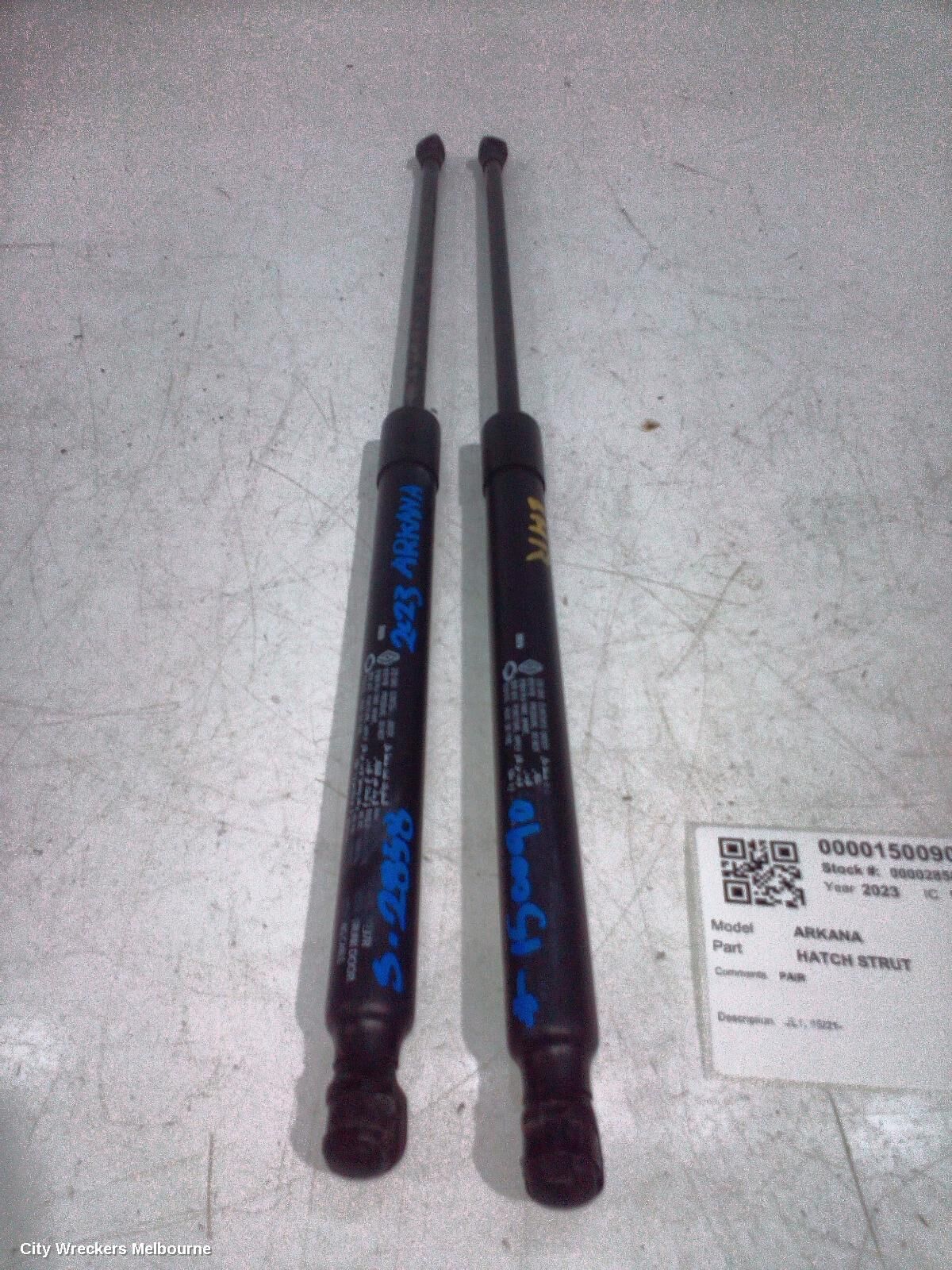 RENAULT ARKANA 2023 Hatch Strut