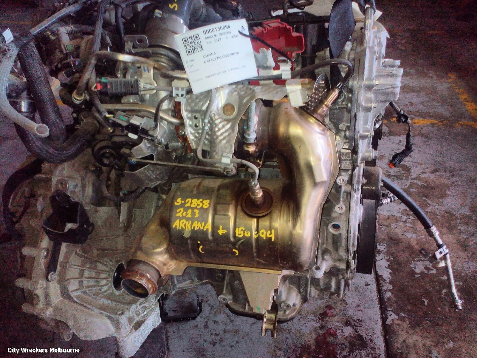 RENAULT ARKANA 2023 Catalytic Converter
