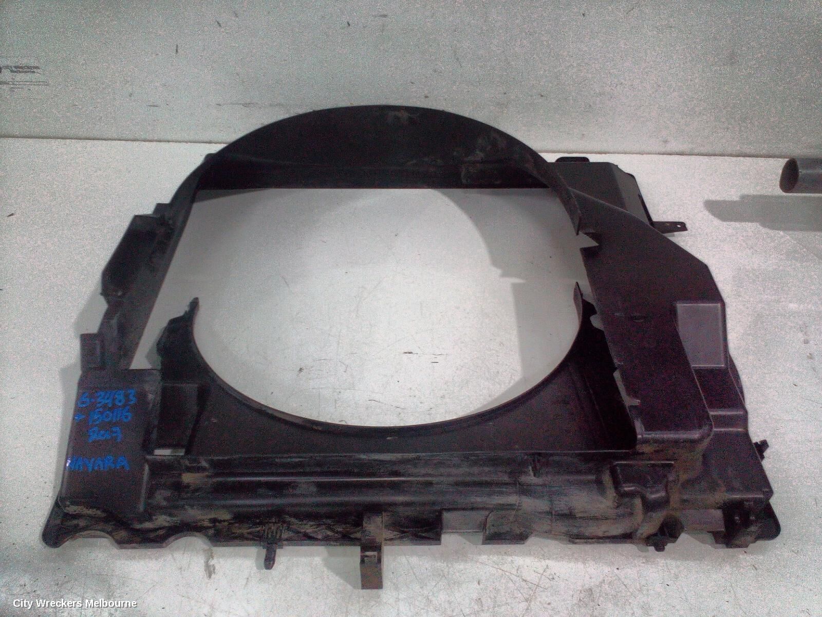 NISSAN NAVARA 2007 Fan Shroud