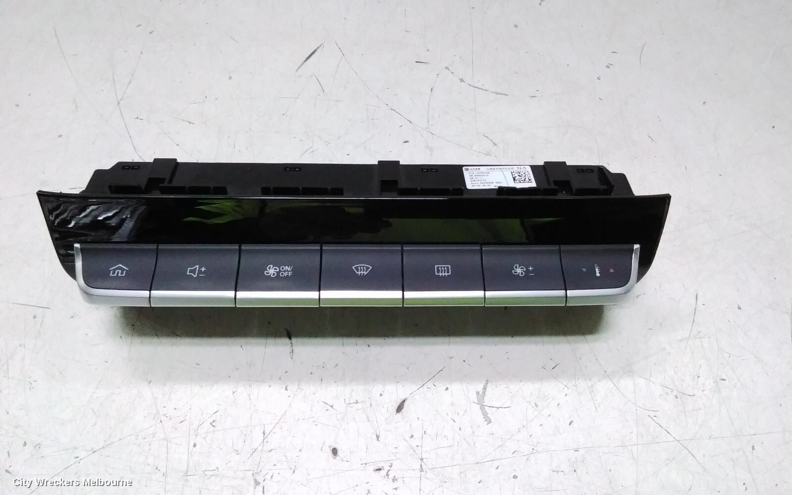 MG ZS 2022 Heater/Ac Controls
