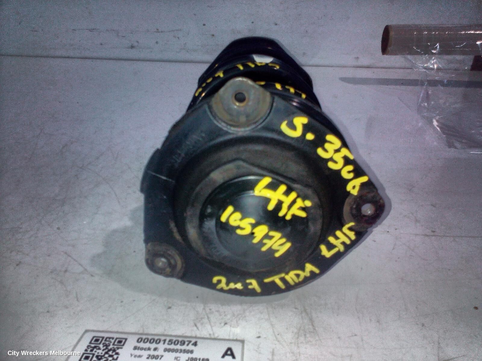 NISSAN TIIDA 2007 Left Front Strut
