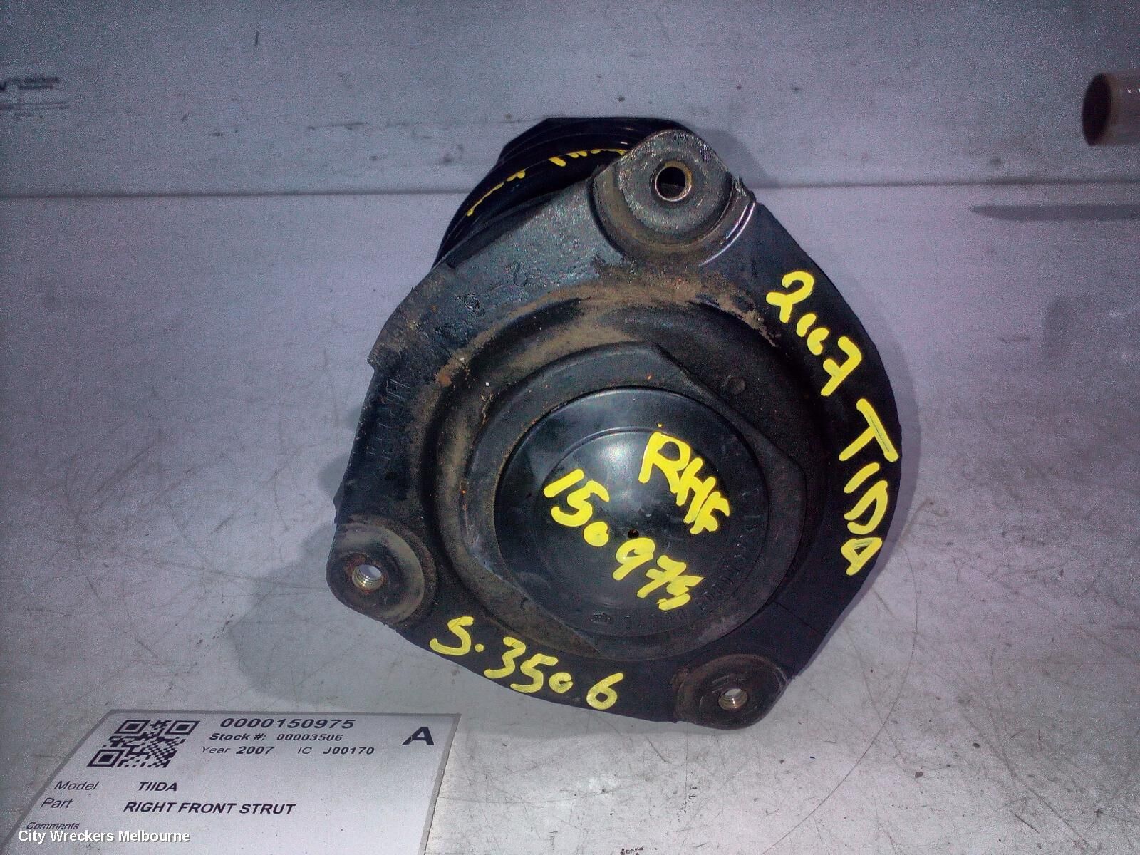 NISSAN TIIDA 2007 Right Front Strut