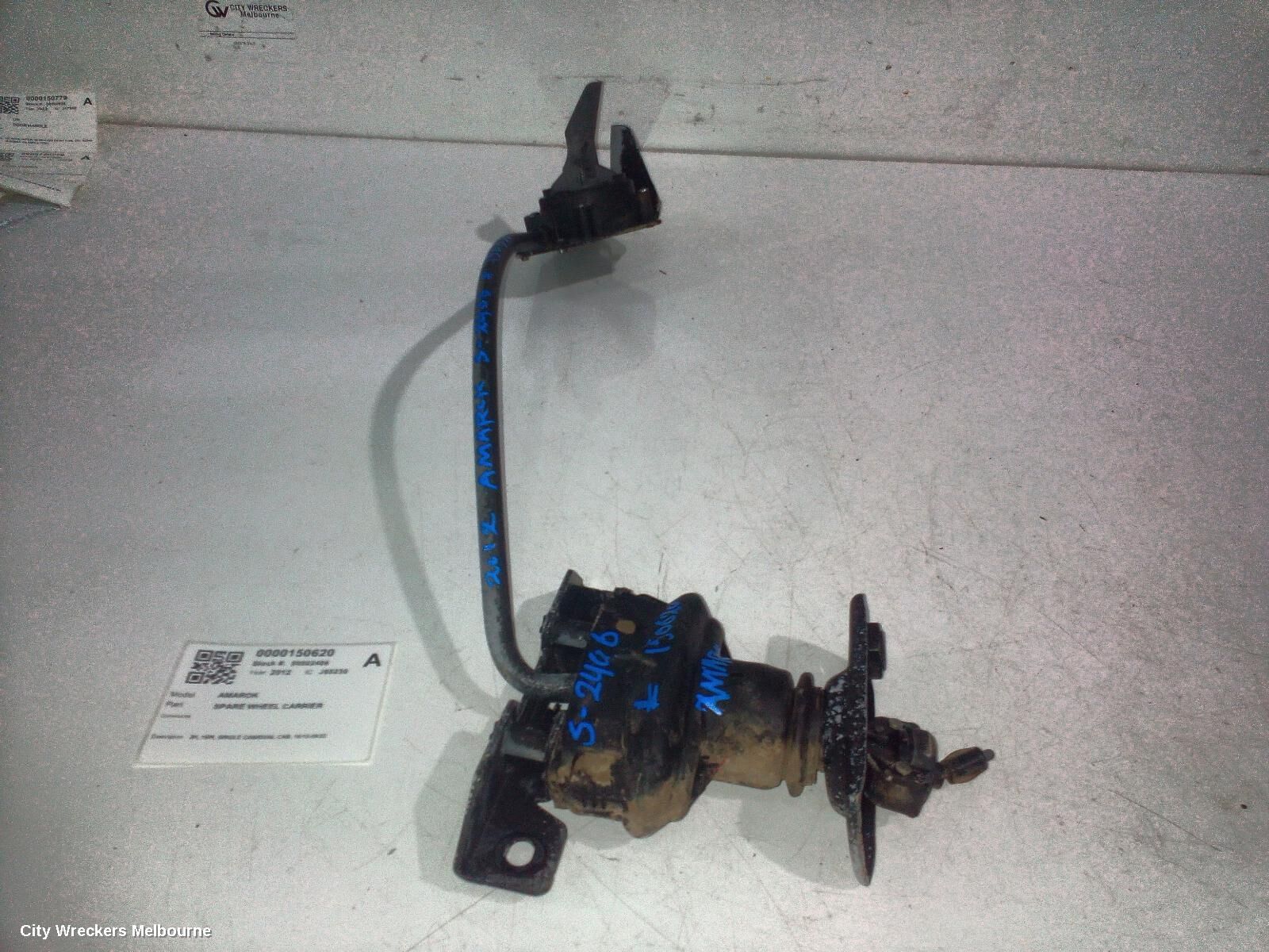 VOLKSWAGEN AMAROK 2012 Spare Wheel Carrier