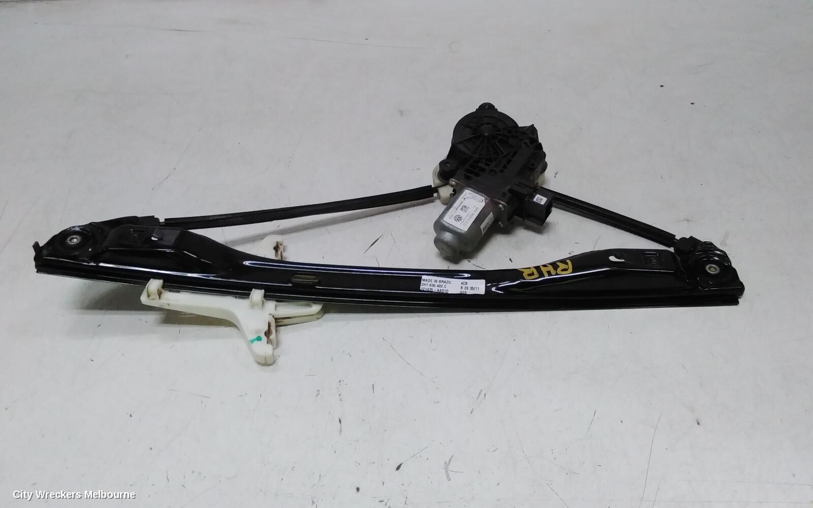 VOLKSWAGEN AMAROK 2012 Right Rear Wnd Reg/Motor