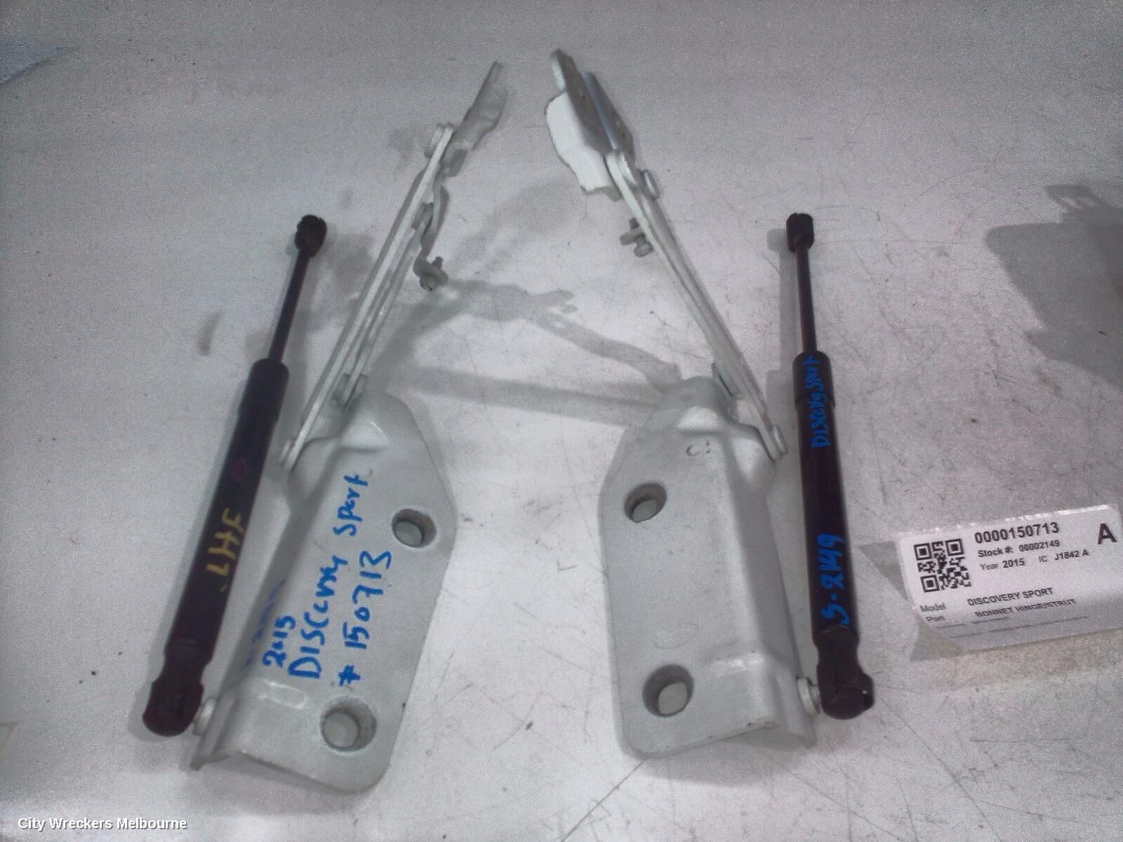 LAND ROVER DISCOVERY SPORT 2015 Bonnet Hinge/Strut