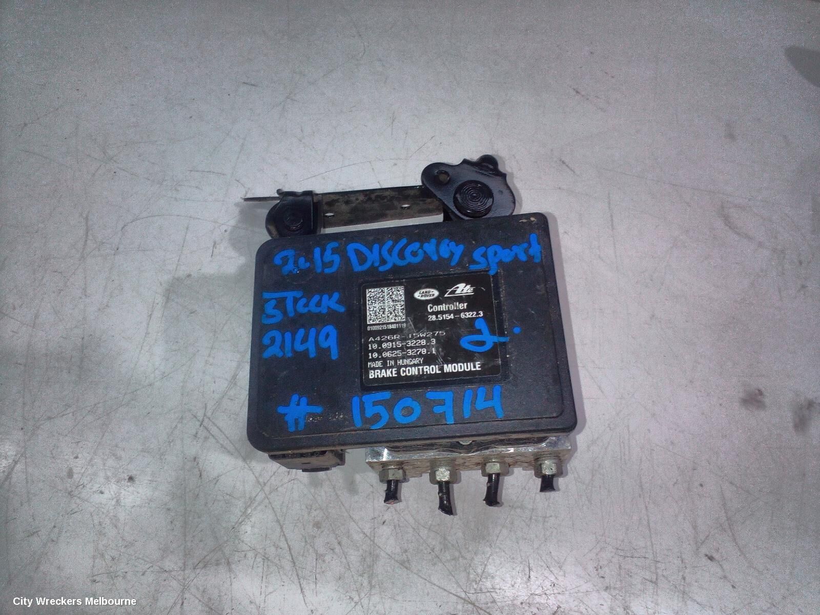 LAND ROVER DISCOVERY SPORT 2015 Abs Pump/Modulator