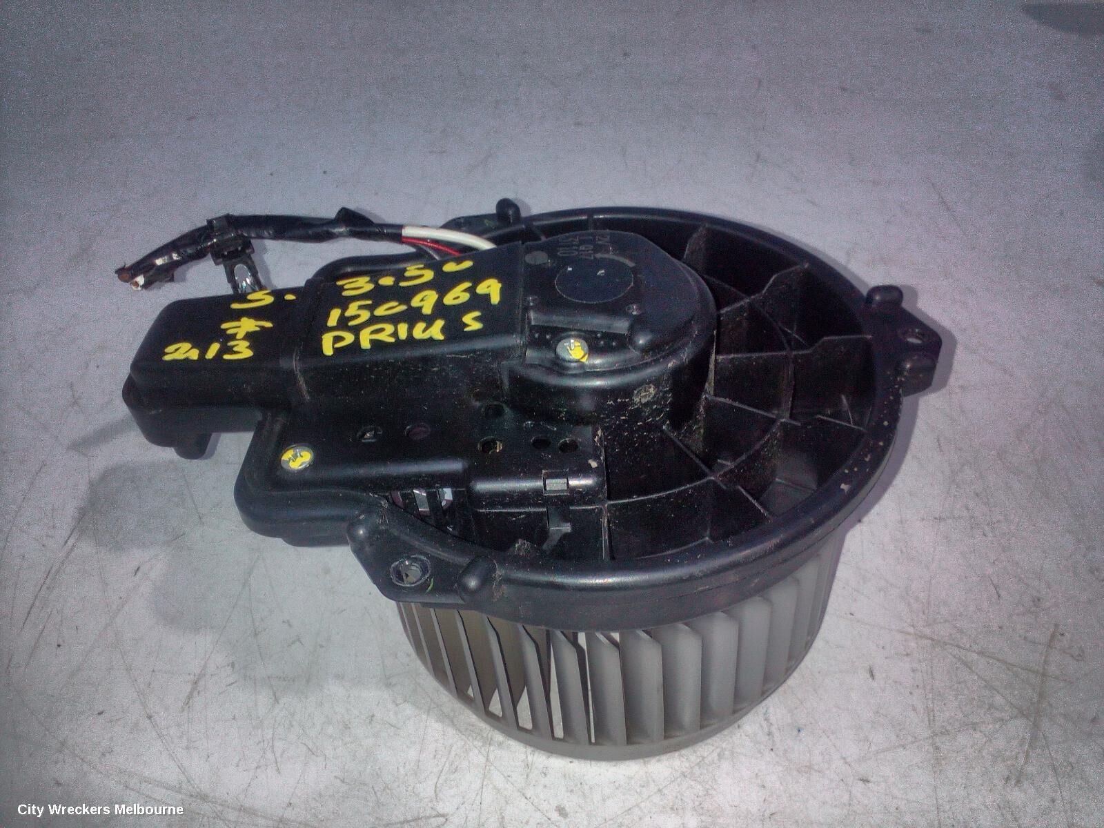 TOYOTA PRIUS 2013 Heater Fan Motor