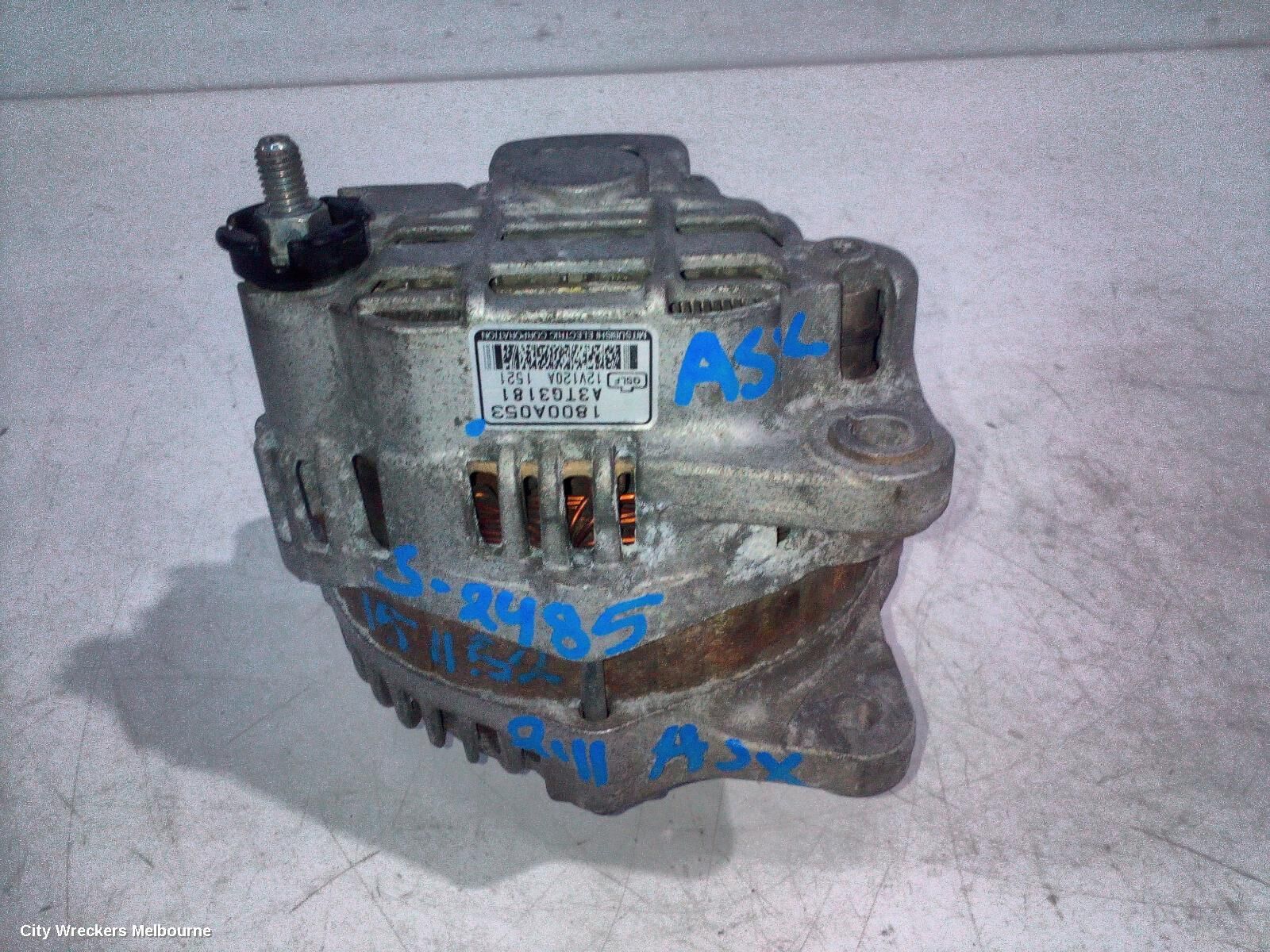 MITSUBISHI ASX 2011 Alternator
