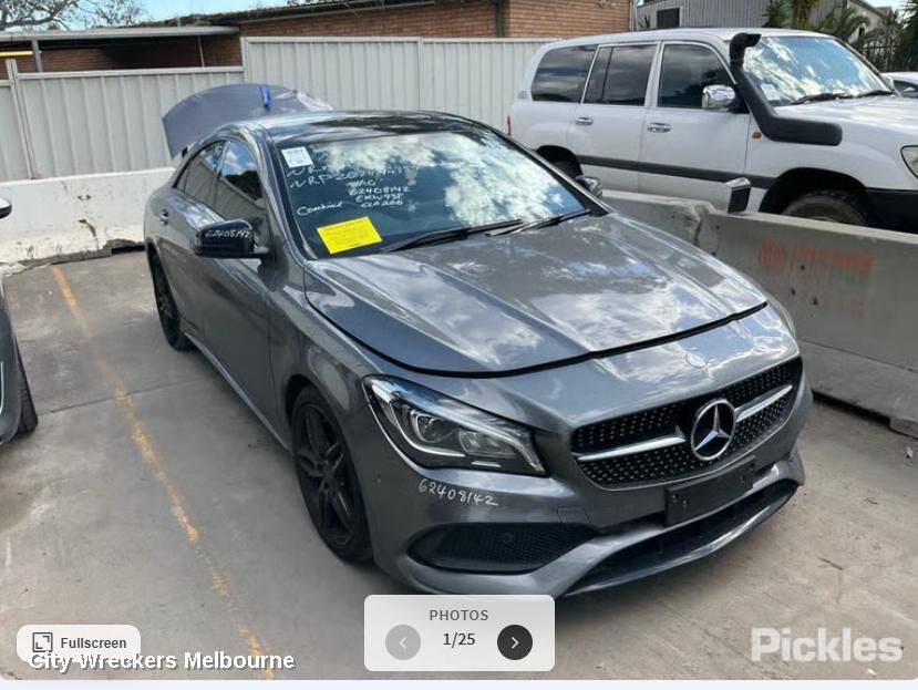 MERCEDES CLA CLASS 2017 Wheel Mag