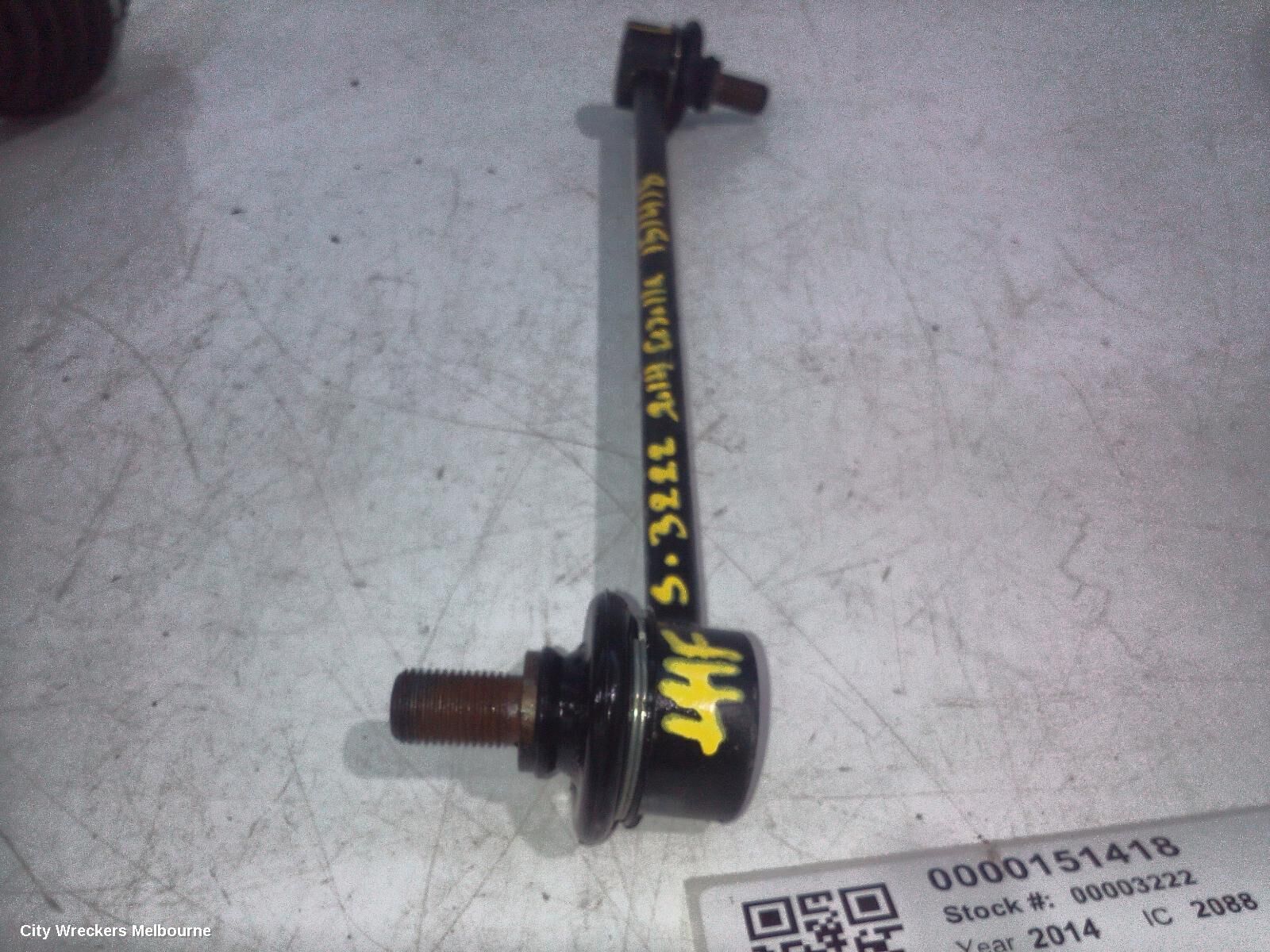 TOYOTA COROLLA 2014 Stabiliser Bar