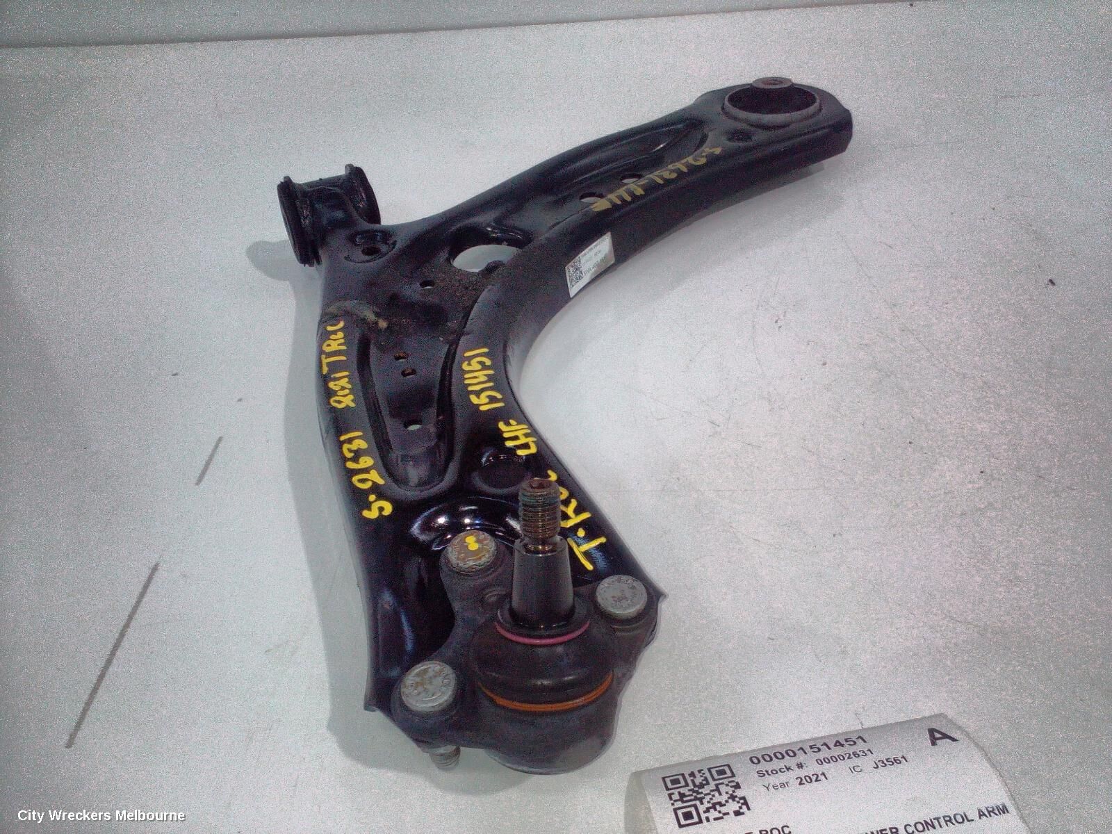 VOLKSWAGEN T-ROC 2021 Left Front Lower Control Arm