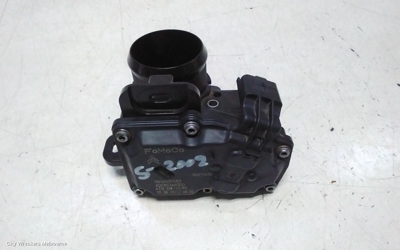 PEUGEOT EXPERT 2019 Throttle Body