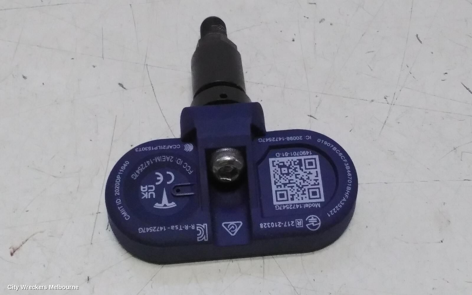 TESLA MODEL Y, 1ST GEN, 03/22-, 20098-1472547G  Tyre pressure sensor: 151642