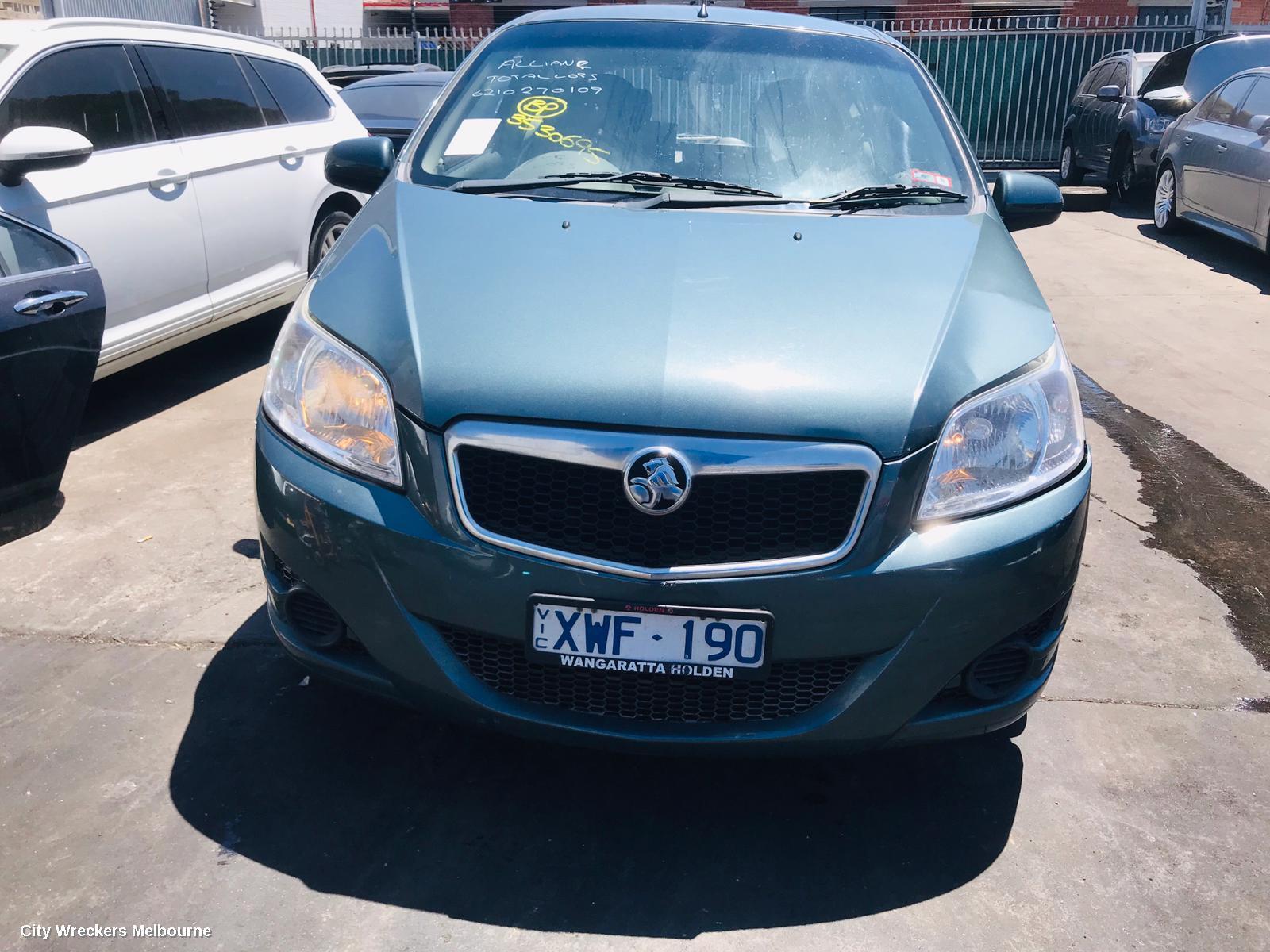 HOLDEN BARINA 2010 Left Headlamp