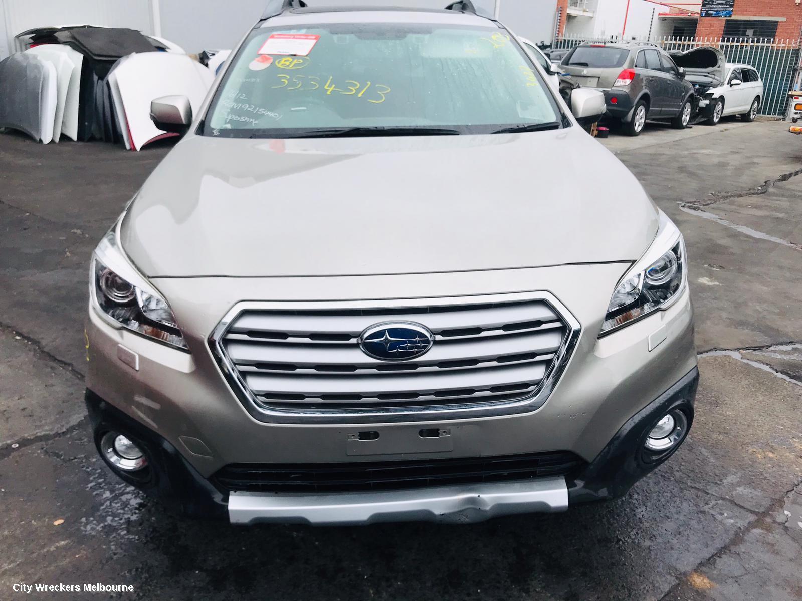 SUBARU OUTBACK 2015 Roof Rail