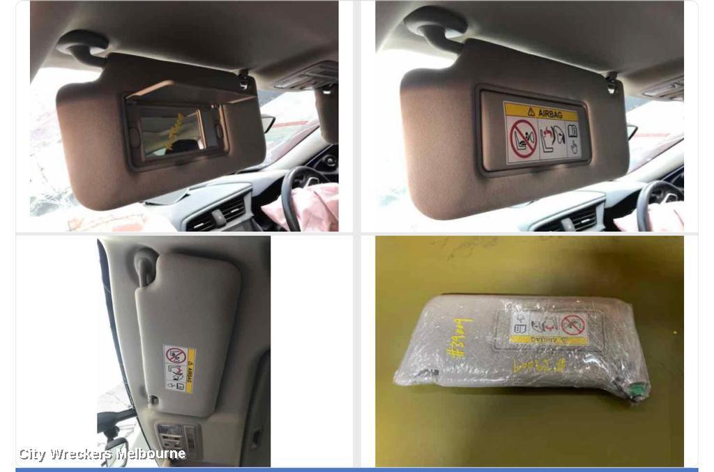 HONDA CIVIC 2016 Sunvisor