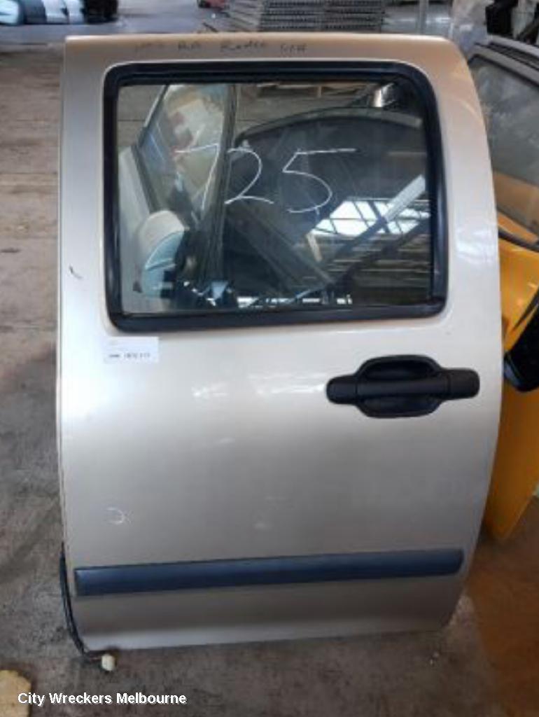 HOLDEN RODEO 2005 Left Rear Door/Sliding