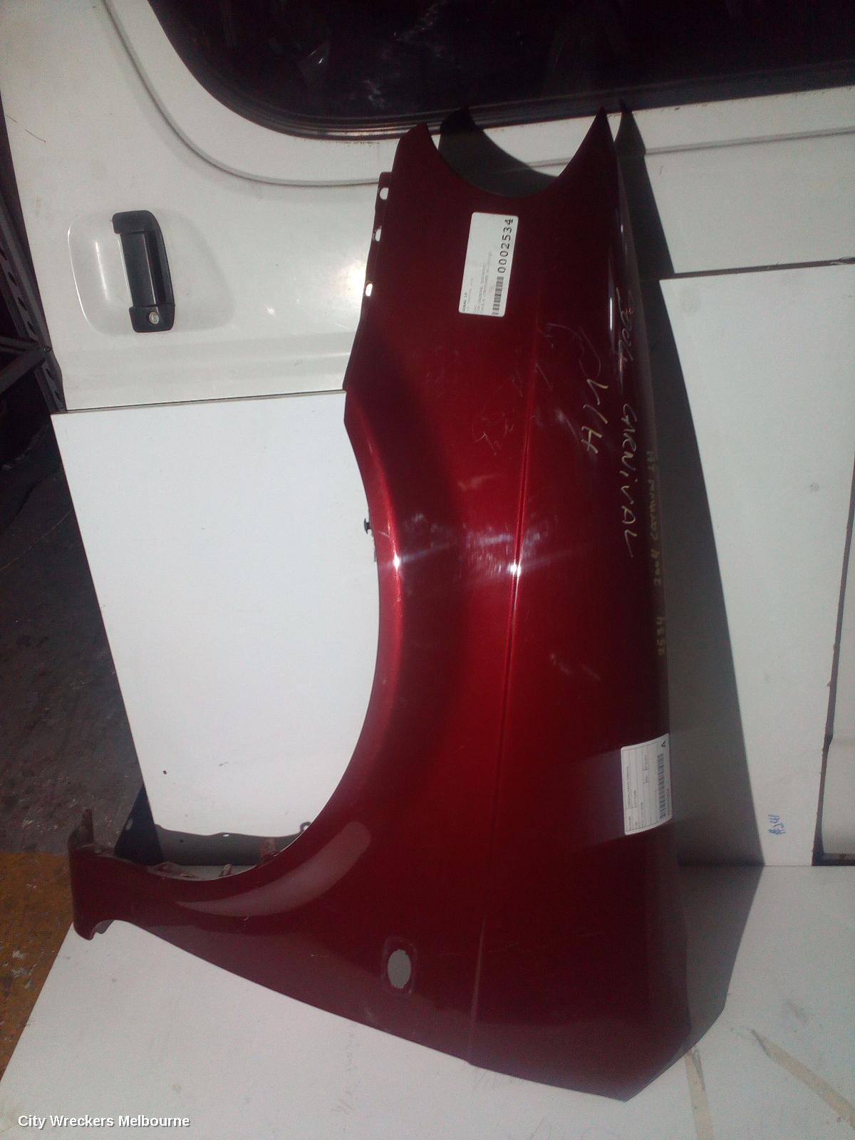 KIA CARNIVAL/GRAND CARNIVAL 2004 Left Guard