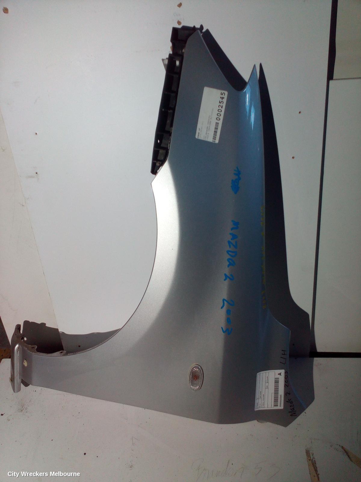 MAZDA 2 2003 Left Guard