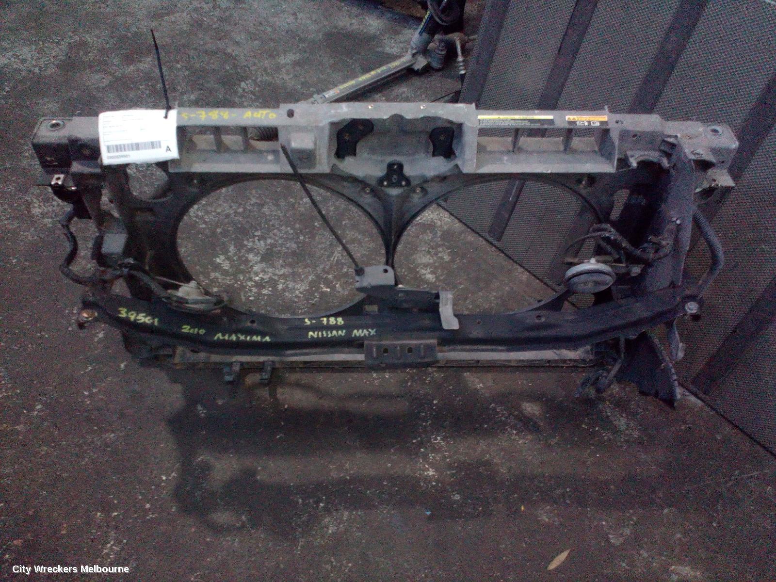 NISSAN MAXIMA 2010 Radiator Support