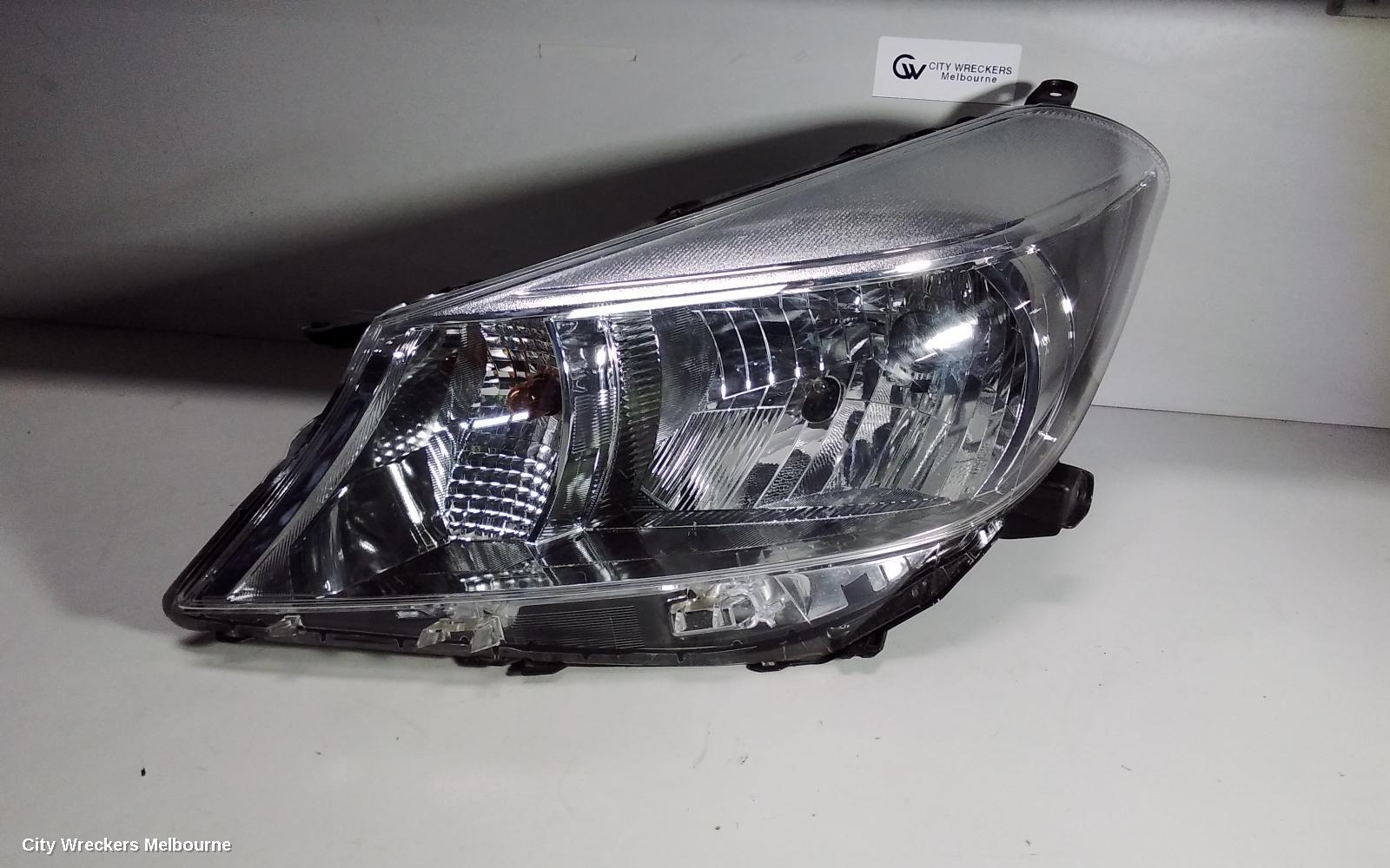 TOYOTA YARIS 2011 Left Headlamp