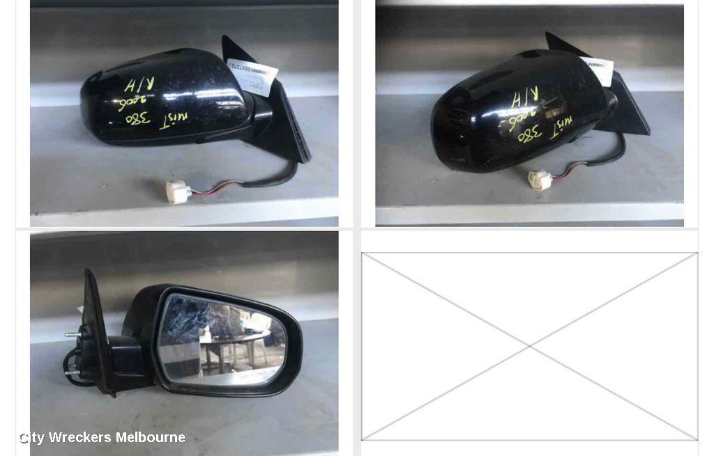 MITSUBISHI 380 2006 Right Door Mirror