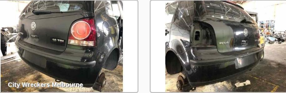 VOLKSWAGEN POLO 2006 Rear Bumper