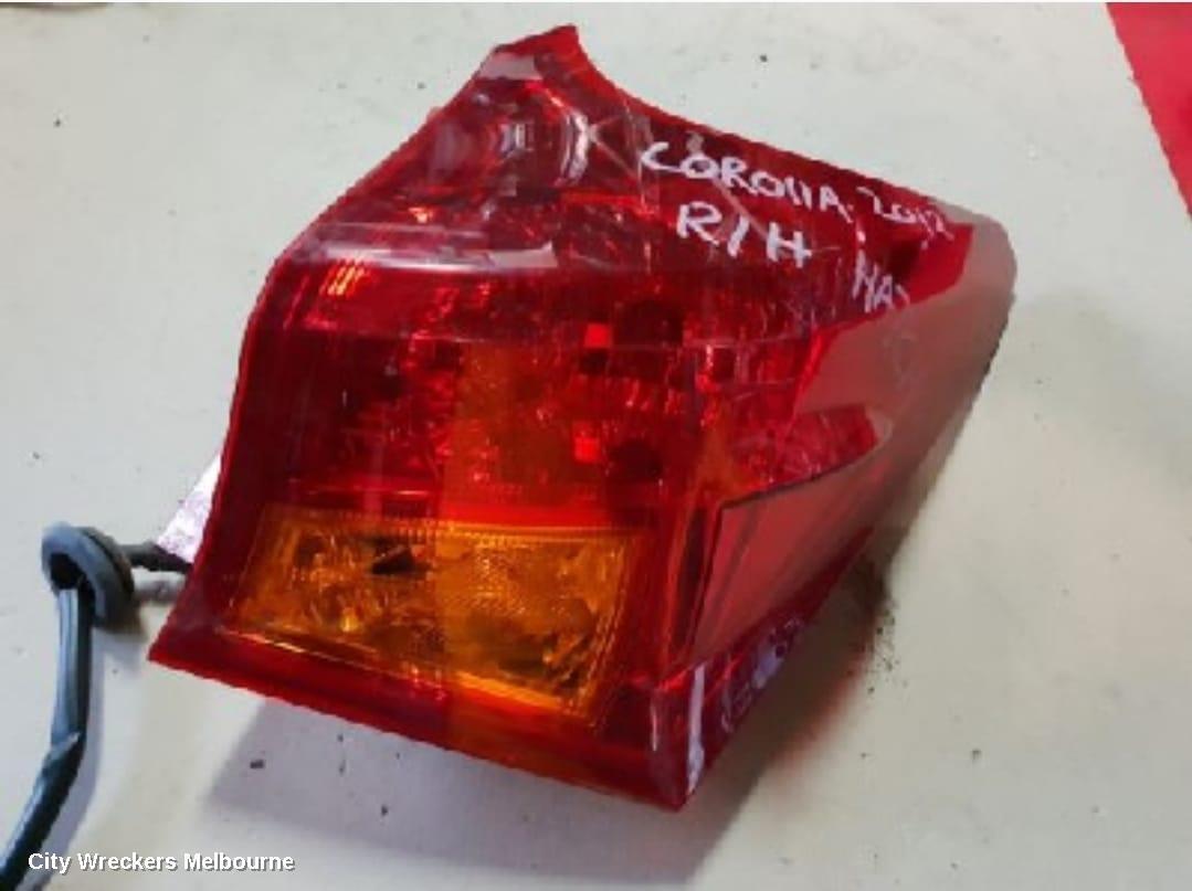 TOYOTA COROLLA 2012 Right Taillight