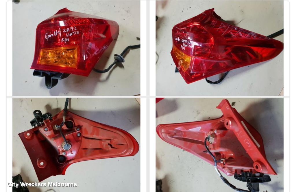 TOYOTA COROLLA 2012 Right Taillight