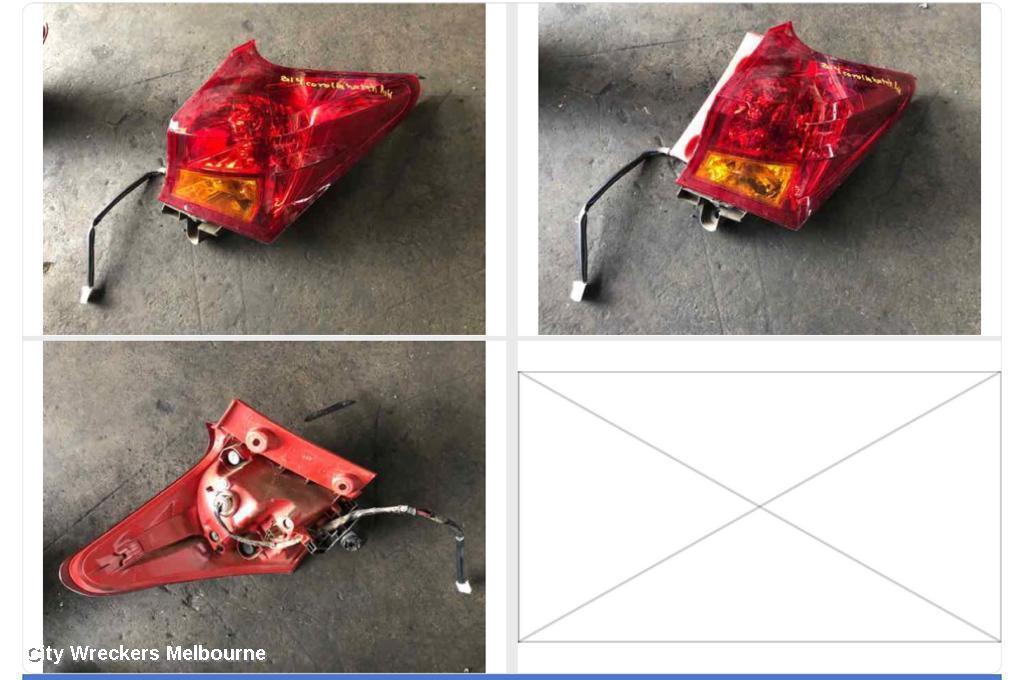 TOYOTA COROLLA 2012 Right Taillight