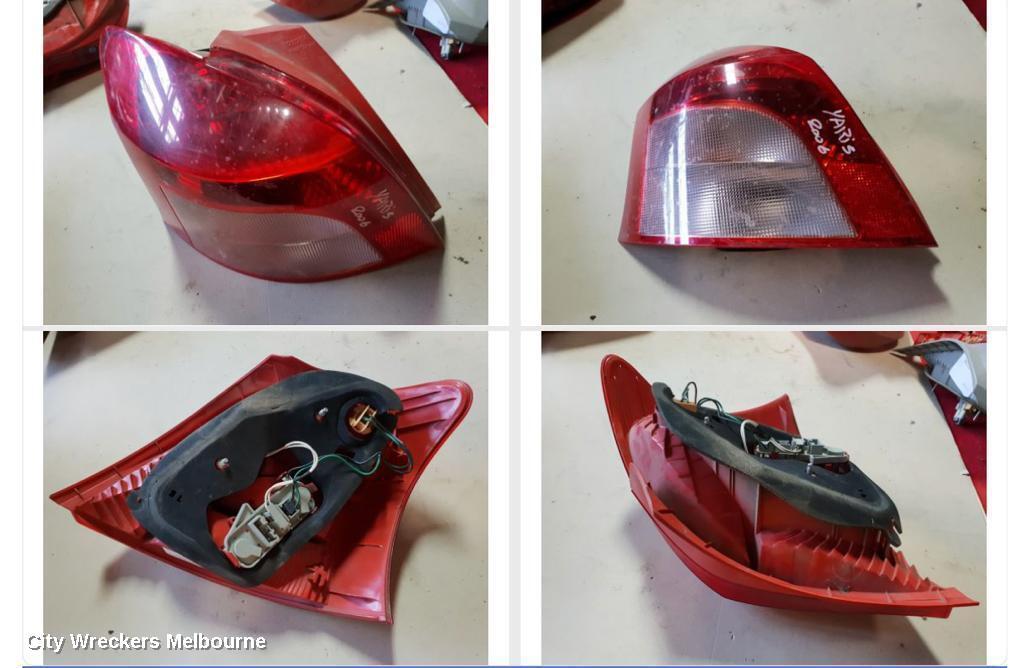 TOYOTA YARIS 2006 Left Taillight